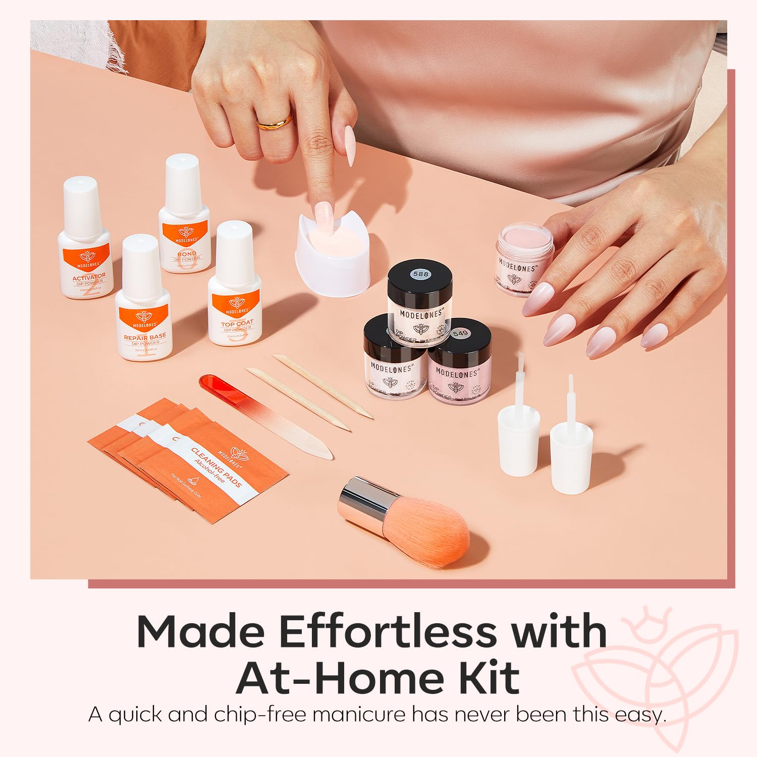 Modelones lima de uñas de vidrio para un borde suave