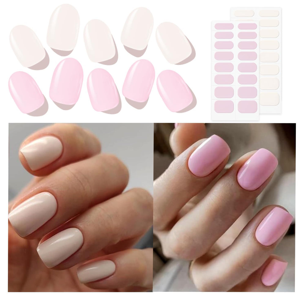 Modelones kit semicurado de uñas en gel, 64 piezas, para una manicura completa en casa.