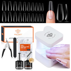 Modelones kit-unas-gel-9-en-1, uso doméstico para acabado profesional