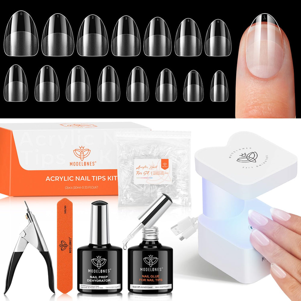 Modelones kit uñas gel compacto para manicura en casa