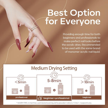 Modelones nude nails showcase long-lasting wear on extensions.