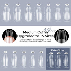 Modelones pegamento uñas 9-en-1 para fijación duradera y acabado versátil