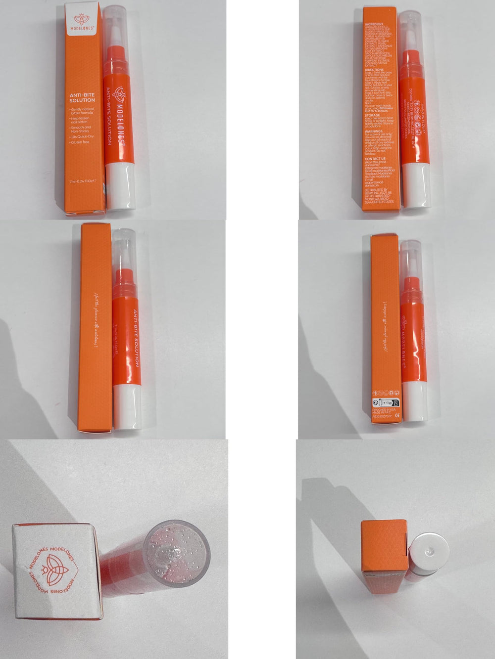 modelones cuidado de uñas con capa protectora.