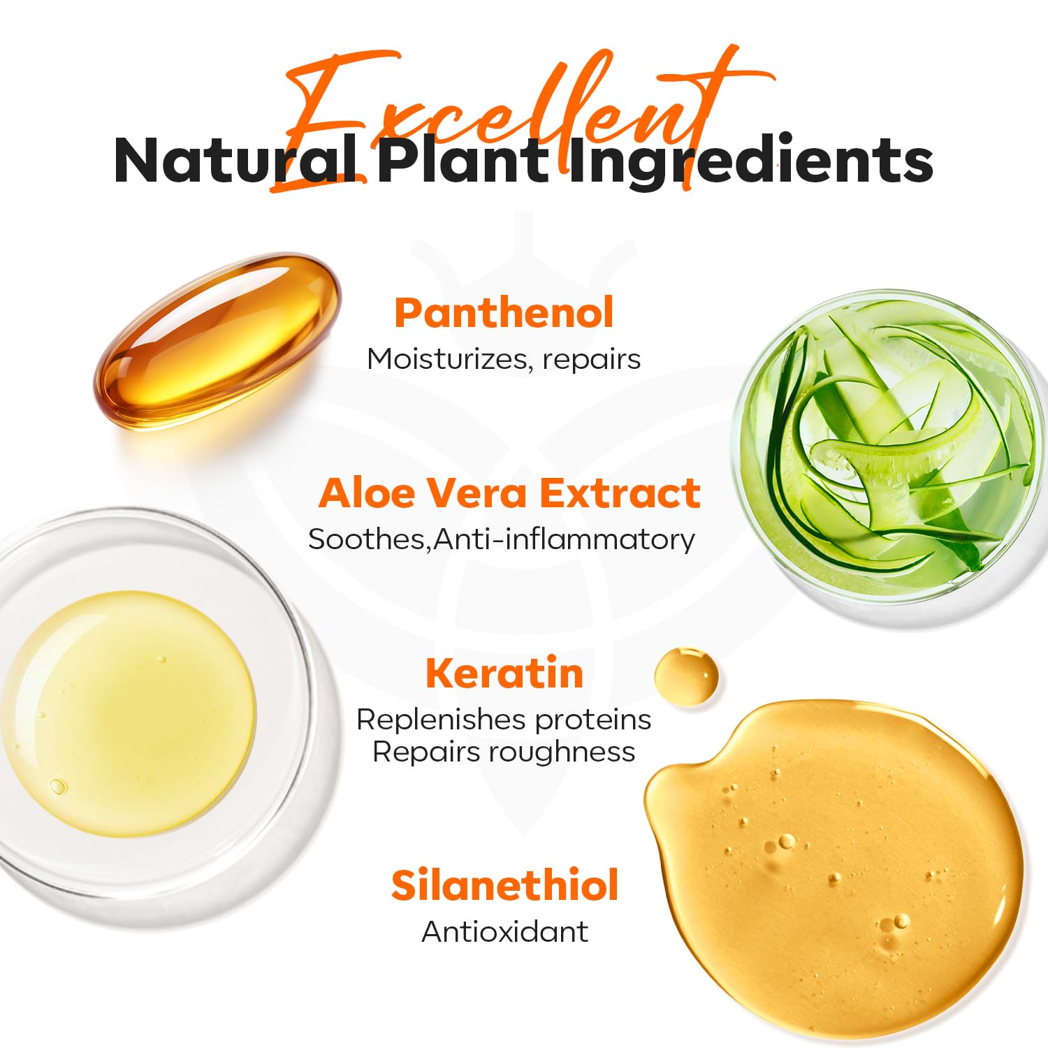 Modelones pincel de aplicación fácil para cobertura uniforme.