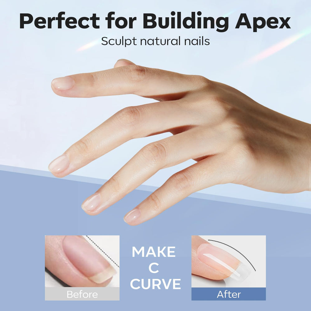 Pincel integrado facilita la aplicación suave del gel