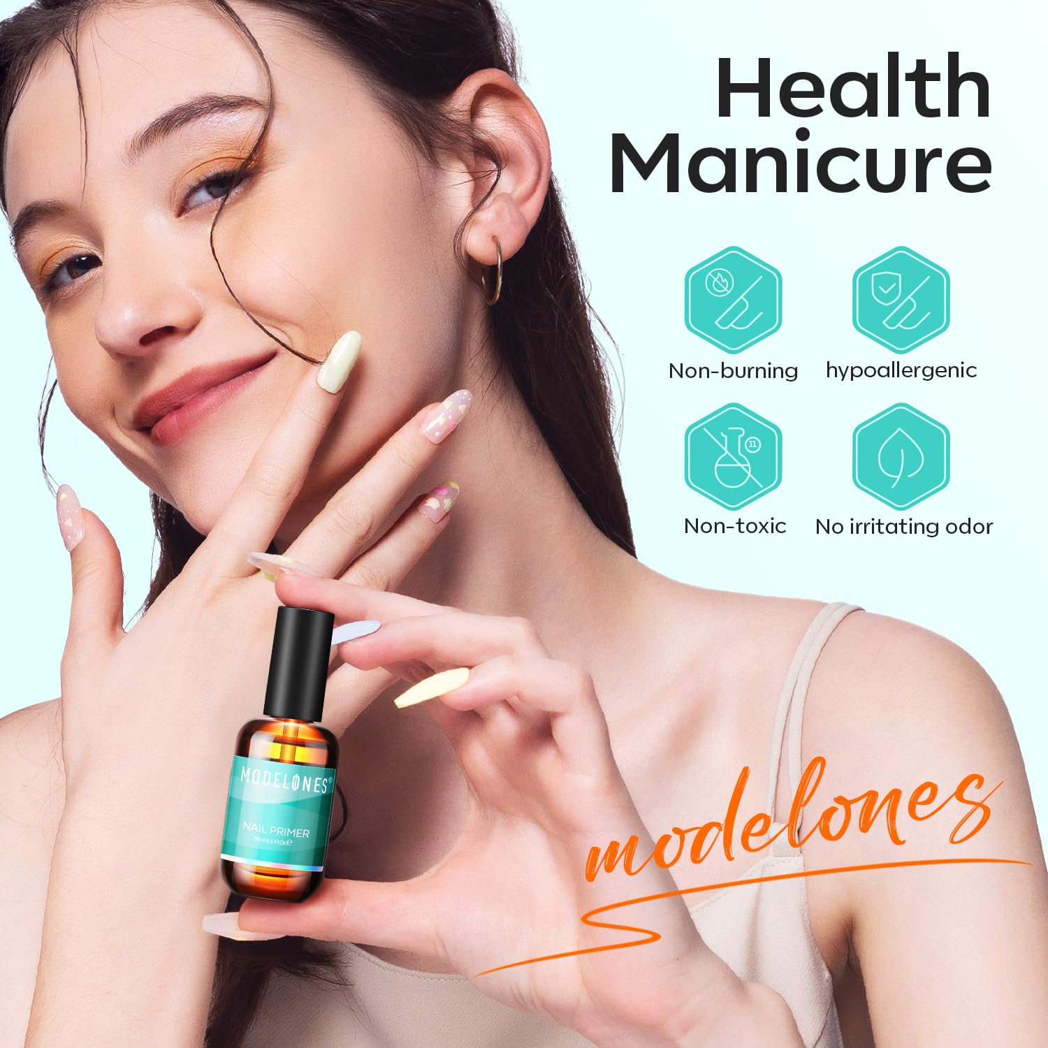 Kit de primer para uñas acrílicas de Modelones.