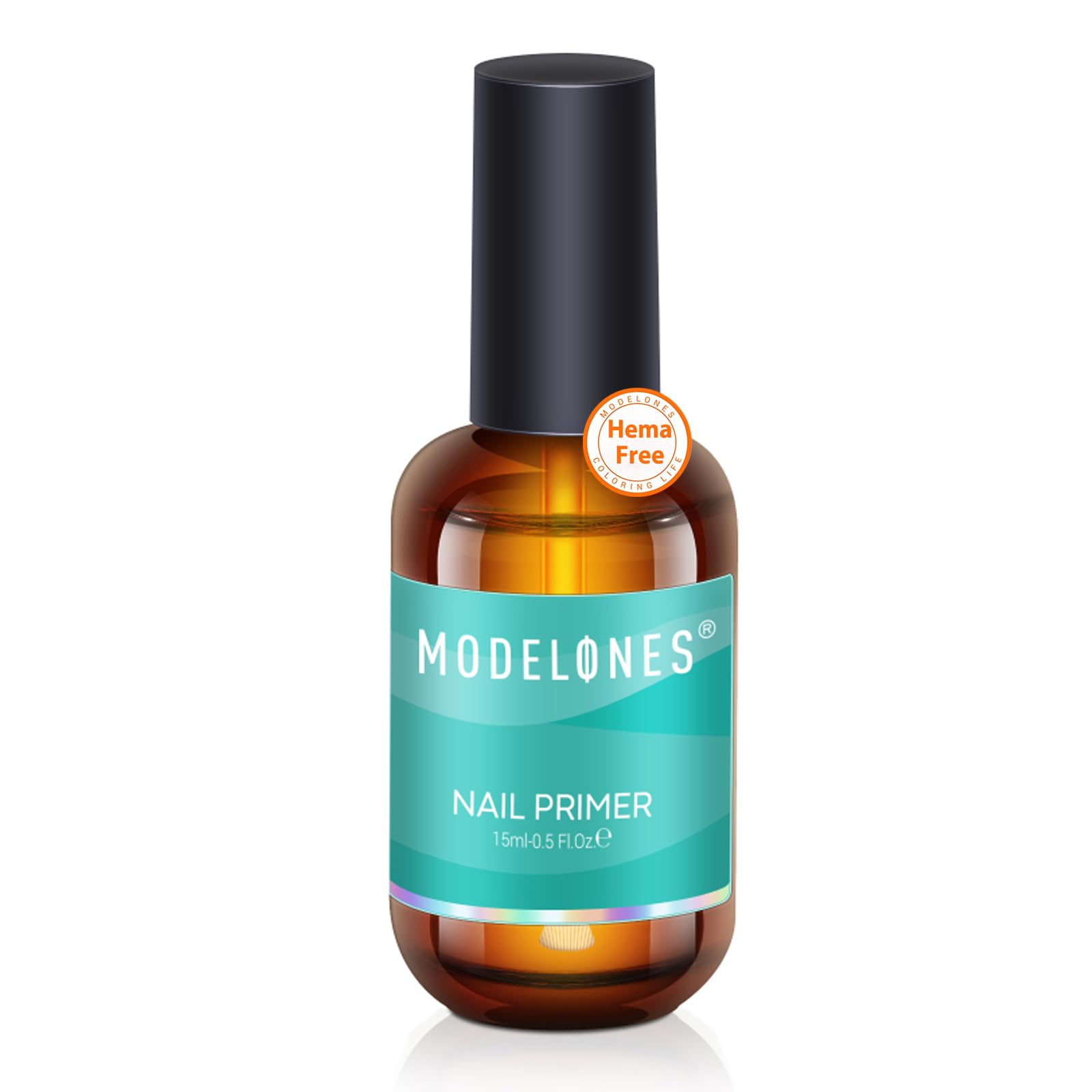 Modelones Primer Uñas 15ml libre de ácido para base sólida y adherencia duradera.