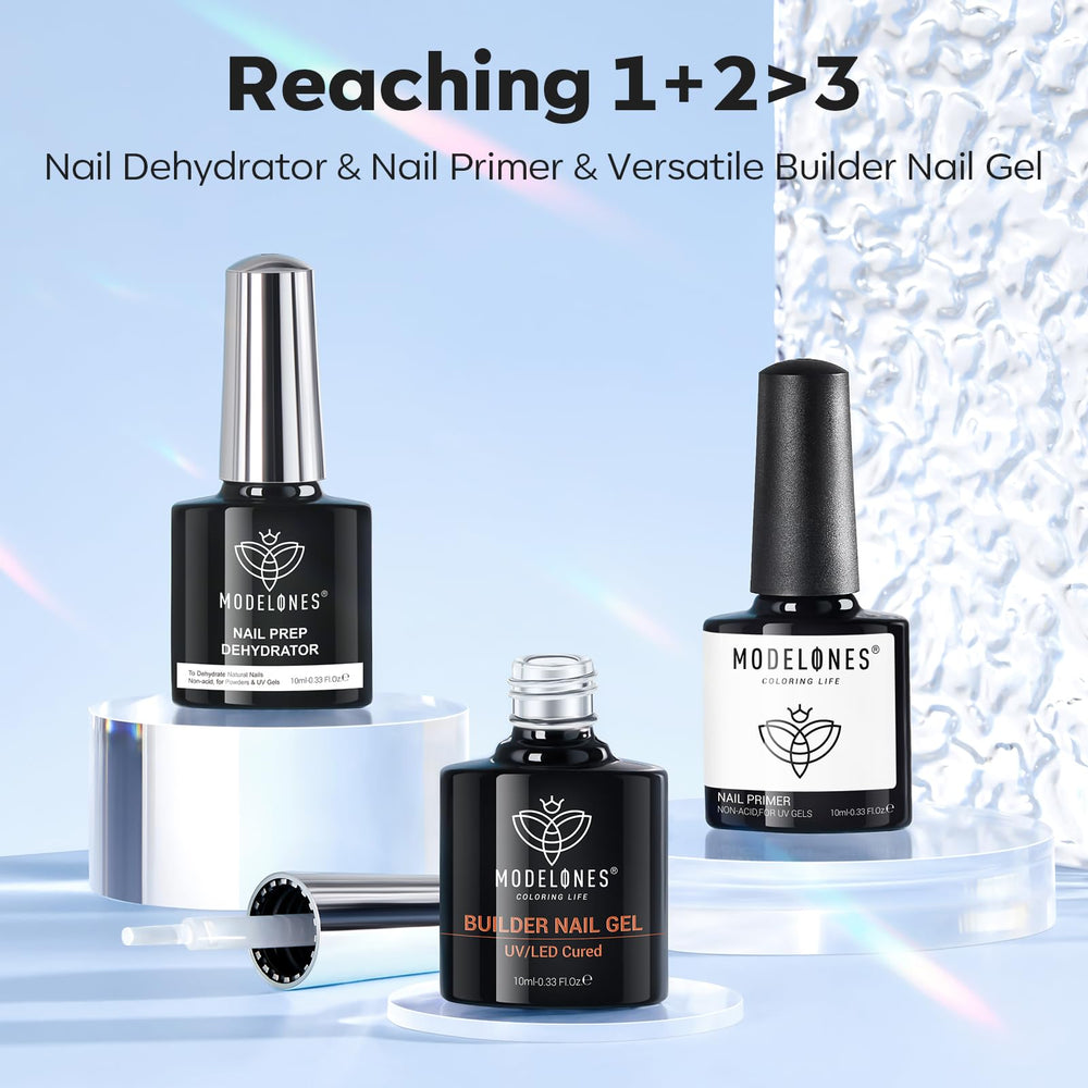 Protección triple para uñas finas con este kit compacto