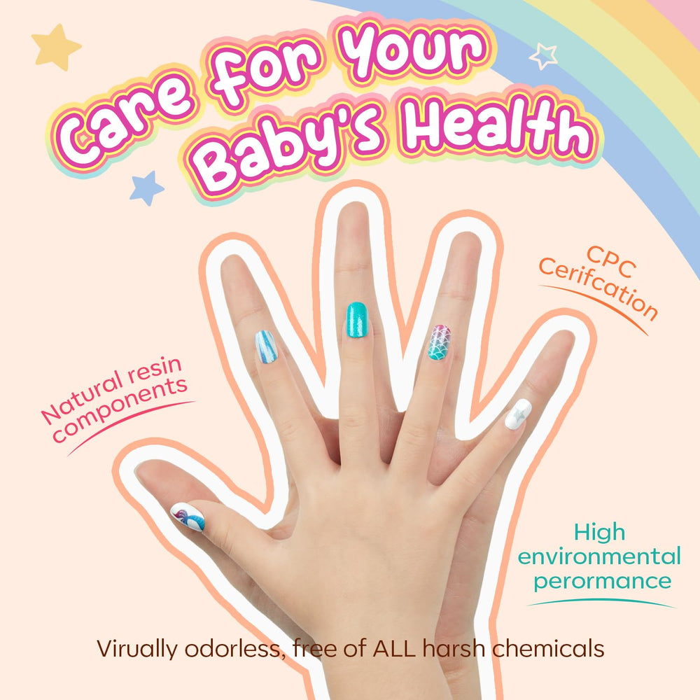 Modelones uñas brillantes para niñas, regalo ideal para fiestas y Navidad