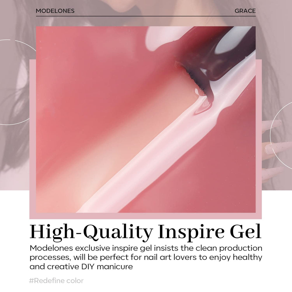 Modelones remoción fácil por baño, sin dañar las uñas