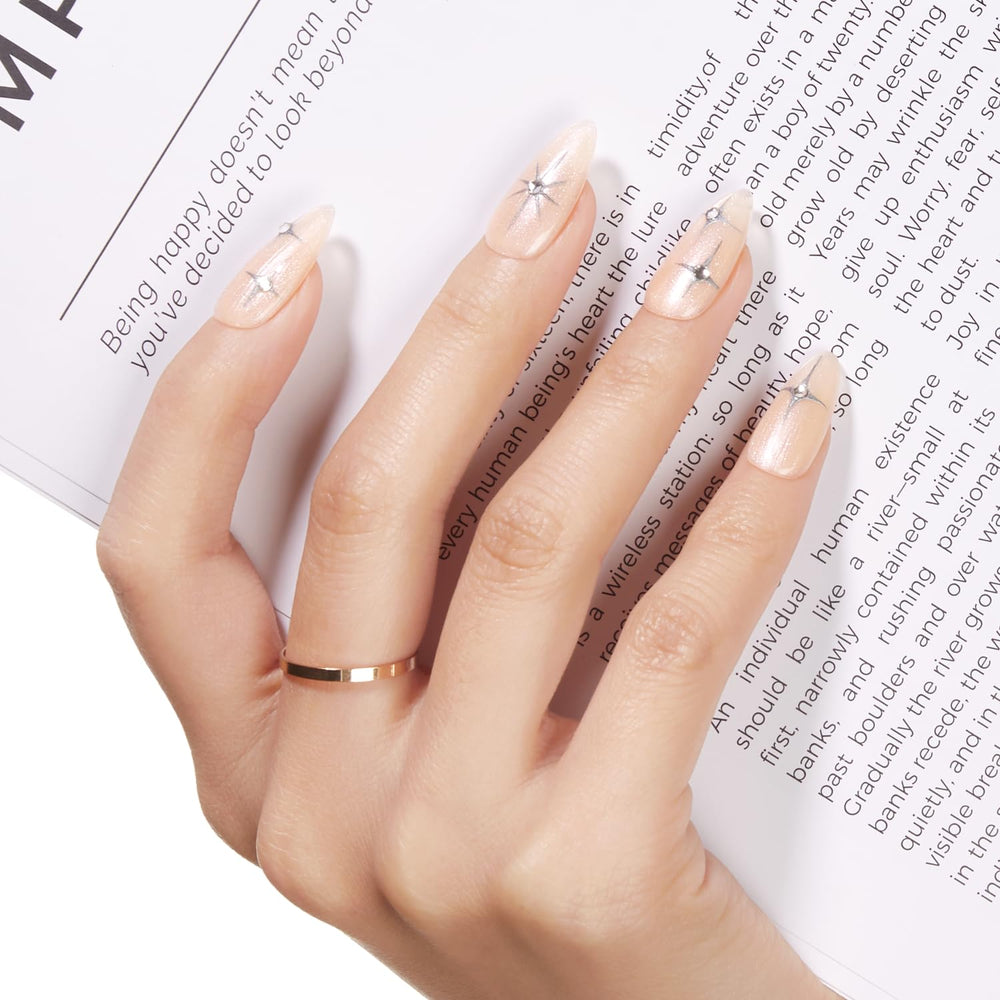 Resultado final uñas fuertes y flexibles con gel de modelones