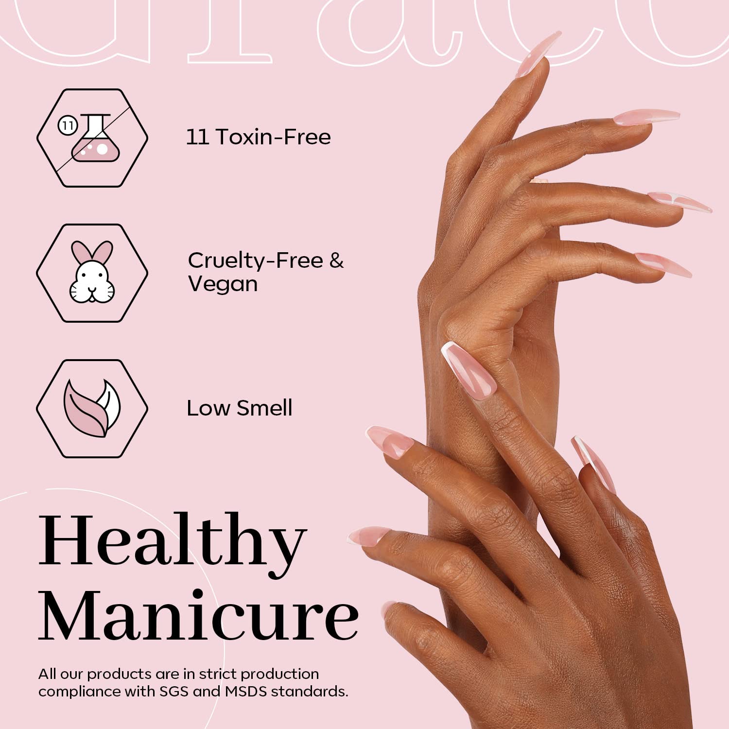 Modelones secado rápido en 30 segundos bajo lámpara