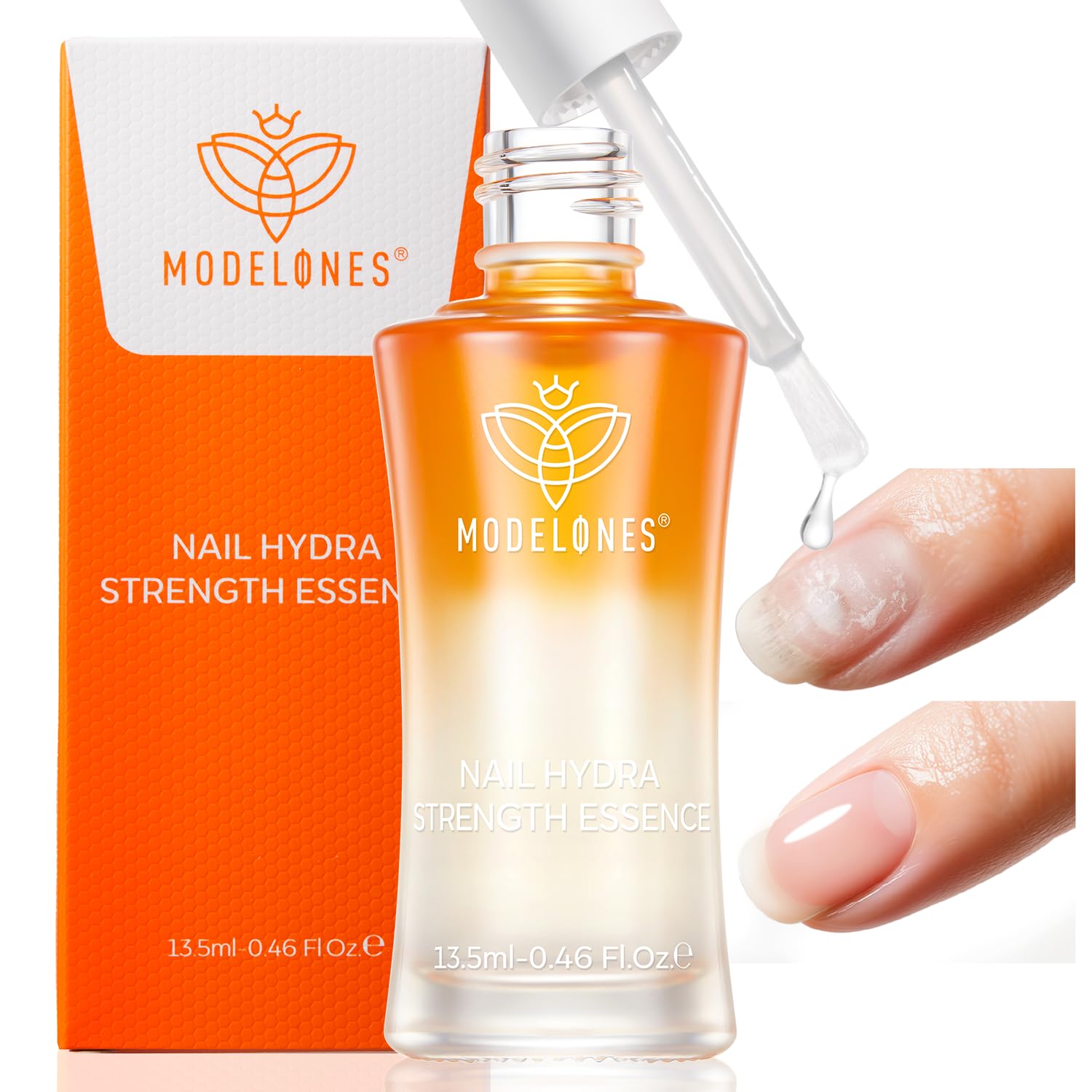 Modelones serum reparación uñas: nutre y fortalece uñas dañadas para un aspecto sano.