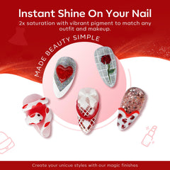 Modelones fórmula libre de crueldad para uñas cuidadas