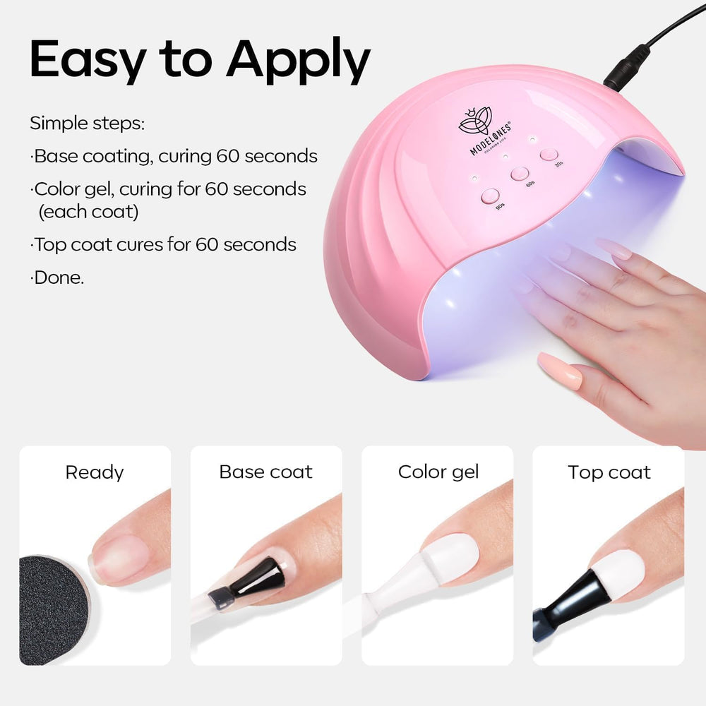 Textura cremosa y pigmentada de gel Modelones.