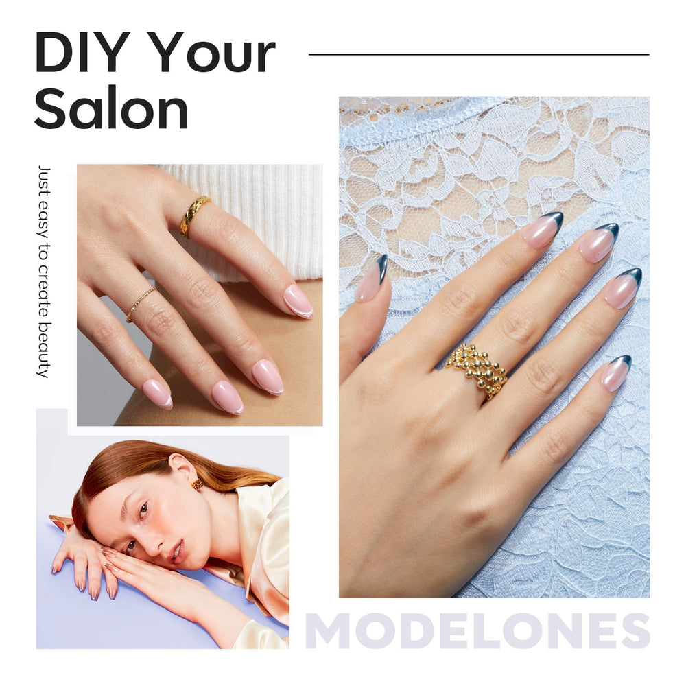 Modelones tips resistencia a roturas para uñas extendidas y duraderas.