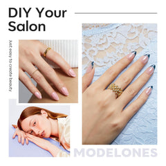 Modelones tips resistencia a roturas para uñas extendidas y duraderas.