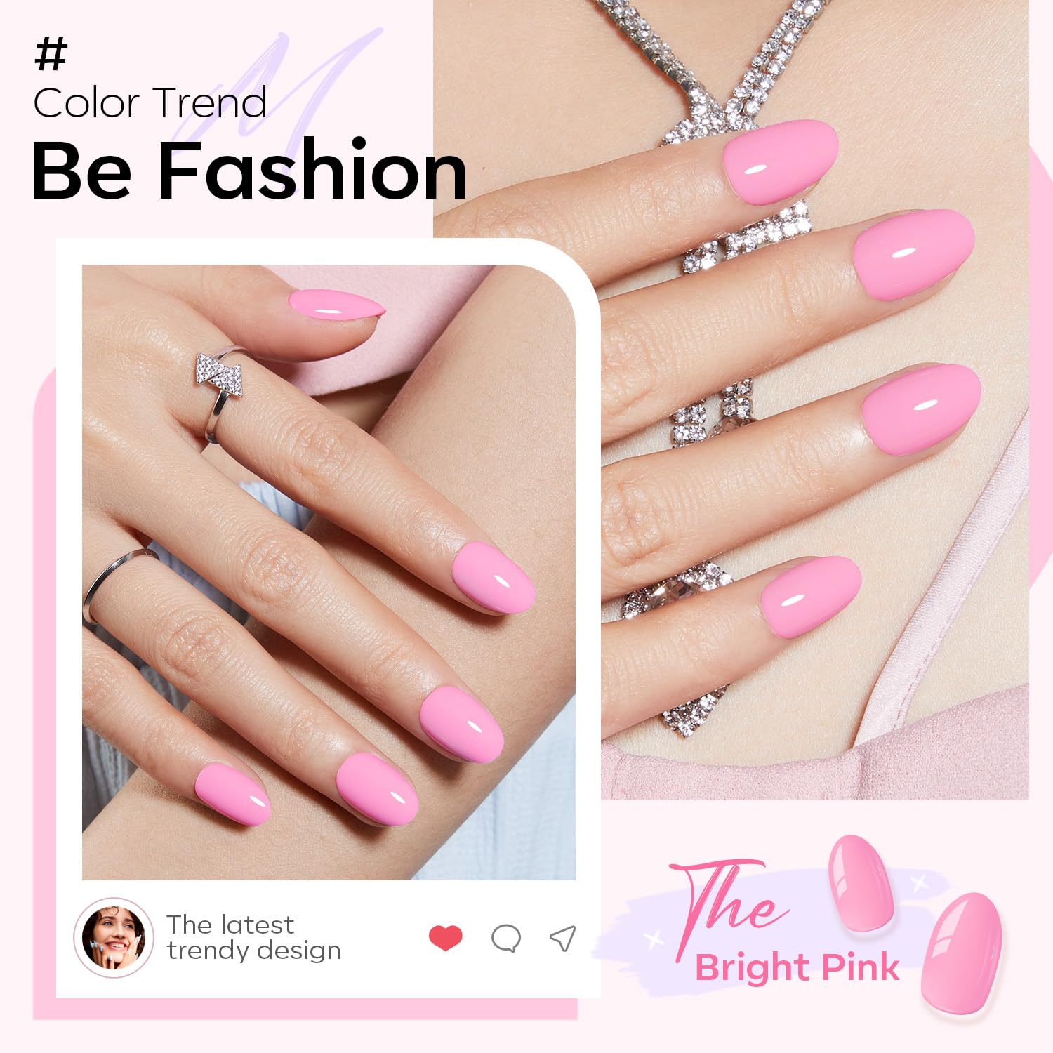 Modelones tiras adhesivas para fijación sin necesidad de esmalte
