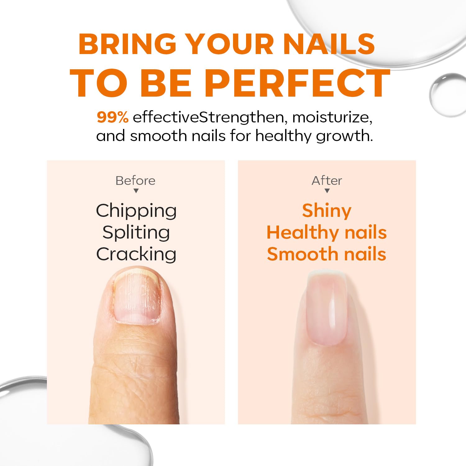 Modelones-uñas-dañadas-reparacion: muestra reparación suave para uñas dañadas.