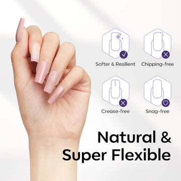 Modelones para manicura en casa o salón, fácil de aplicar.
