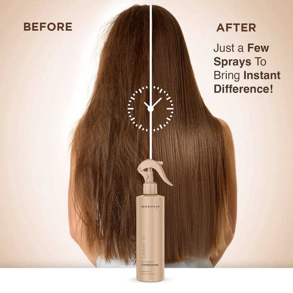 MOEHAIR Reparación de puntas, puntas dañadas recuperan suavidad y vitalidad