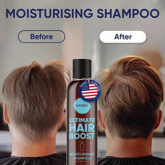 Moerie champú: rutina diaria simplificada para cabello fino con mayor volumen.