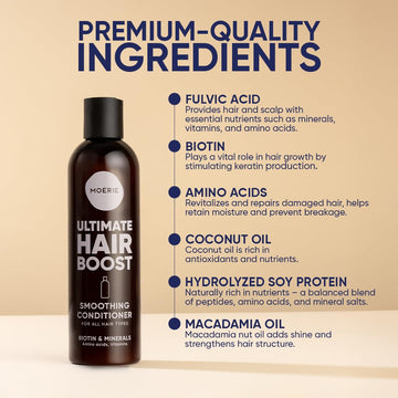 Moerie ingredientes naturales: fórmula nutritiva y limpia