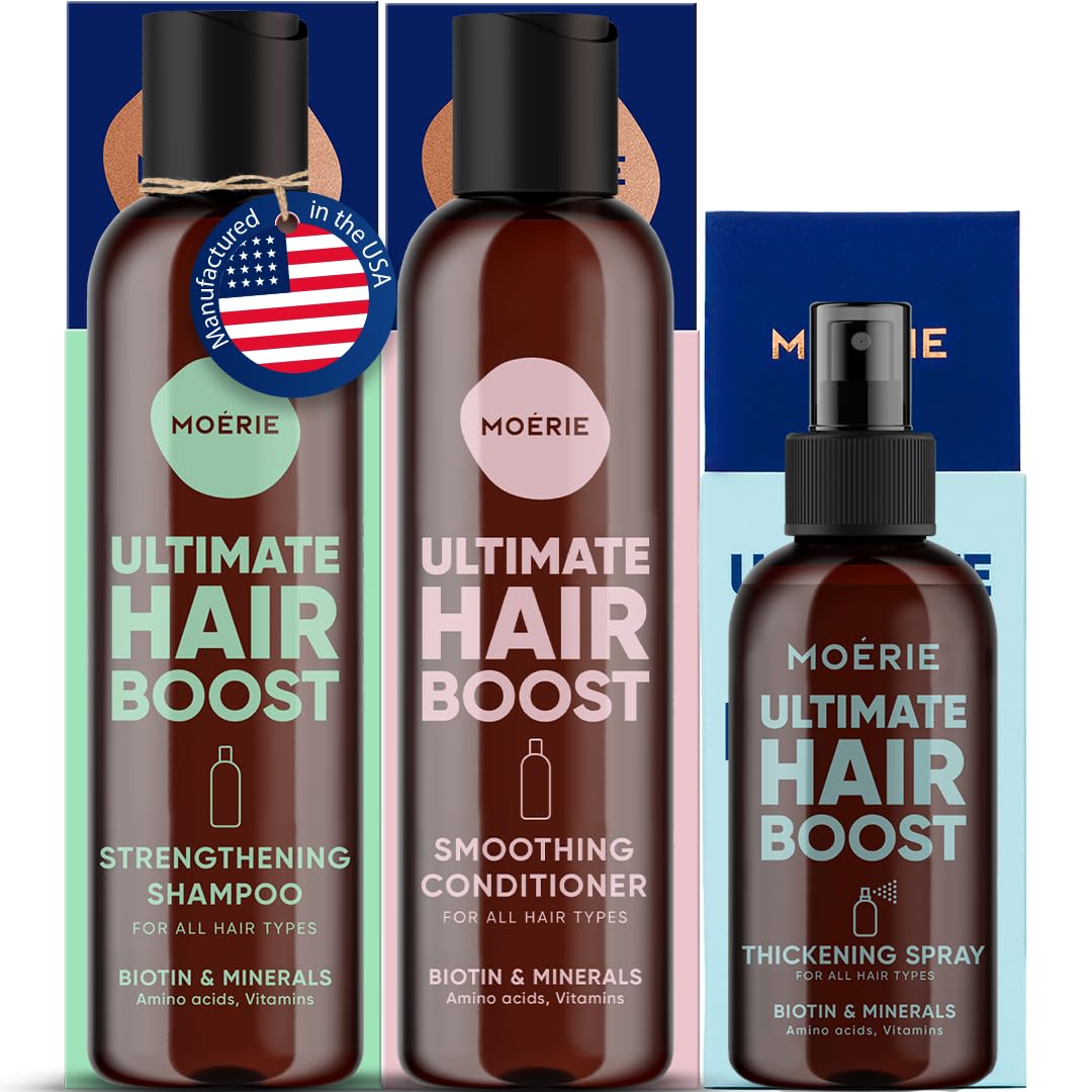 Moerie shampoo mineral: limpia suave y nutre para un cabello más saludable.