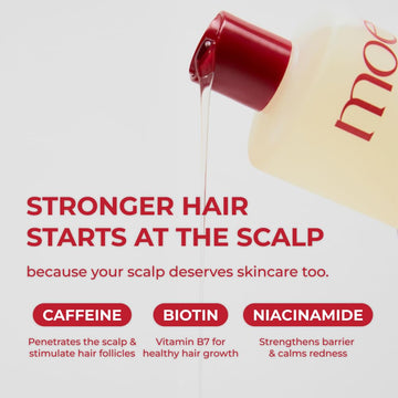MOEV ANNURCATIN Shampoo scalp application for gentle cleansing