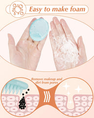 Mano sosteniendo el exfoliante facial de MoHern para uso diario.