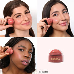 Moira Soft Blush Balm: tono natural que realza la piel.