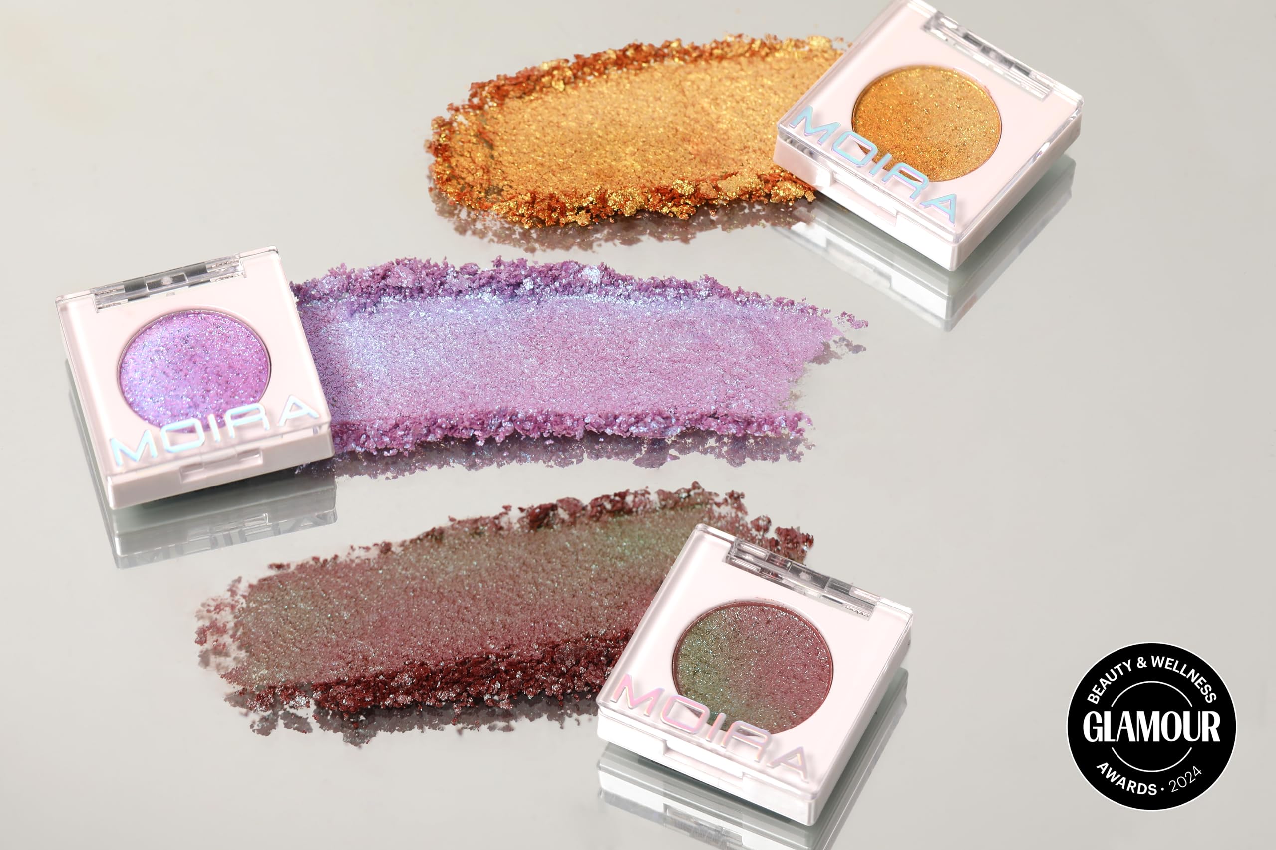 Moira Chroma Light Shadow Lilac Love empaque compacto para viajar