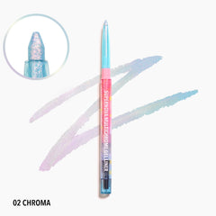 Moira Supernova Gel Liner aplicacion-cremosa: delineado suave y cómodo durante sesiones de maquillaje.