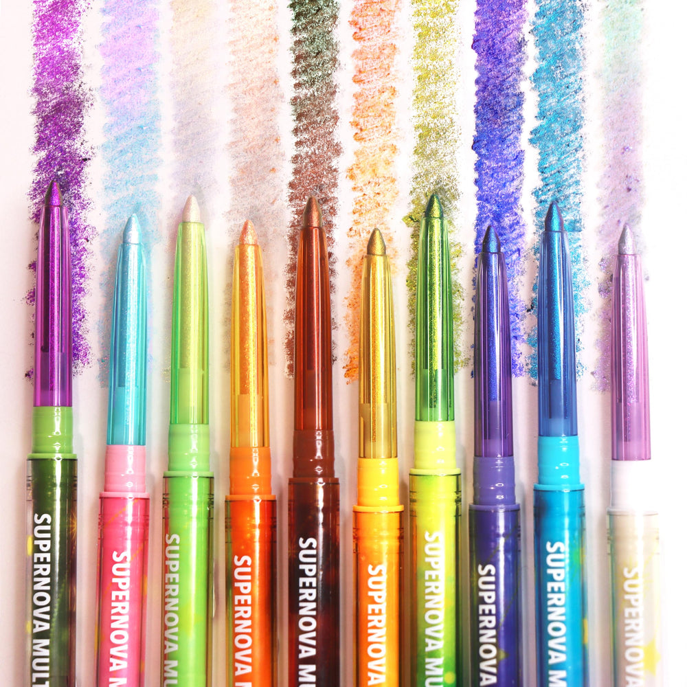 Moira Supernova Gel Liner delineado-cerca: color multichrome para looks versátiles.