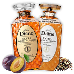 Moist Diane set shampoo y condicion en botella para hidratación duradera.