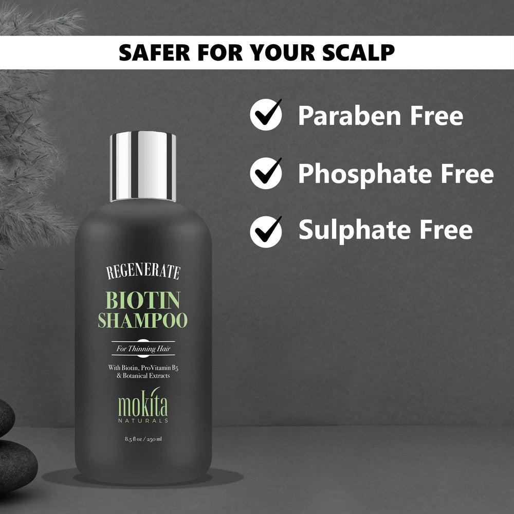 Mokita Naturals Champú Limpieza Profunda: neutraliza agua dura y residuos de peinado