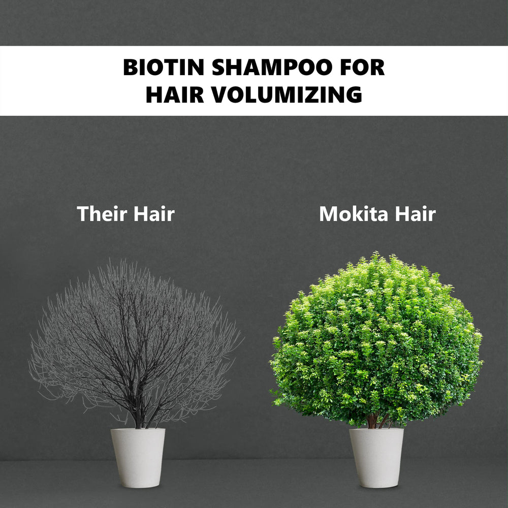 Mokita Naturals Champú Regeneración Cabello: aspecto más pleno en cabellos finos