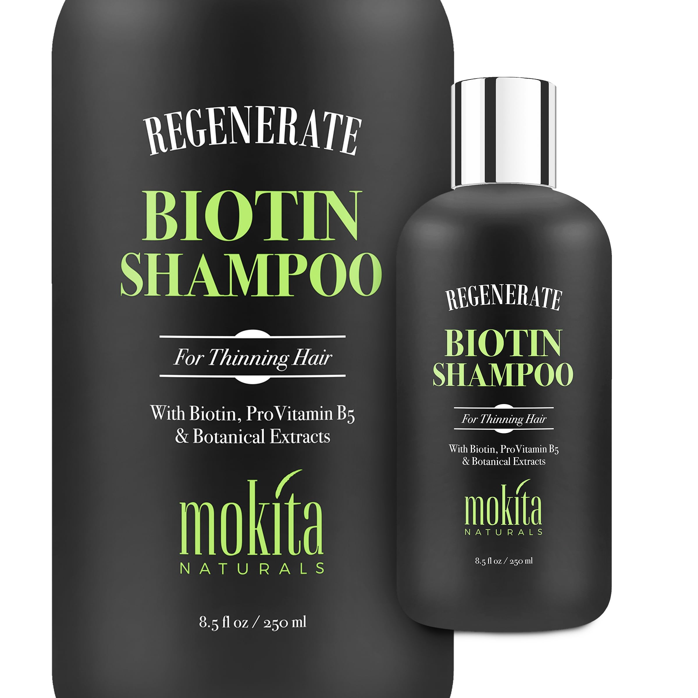 Mokita Naturals Champú Volumen Cabello: da cuerpo y plenitud para cabellos finos