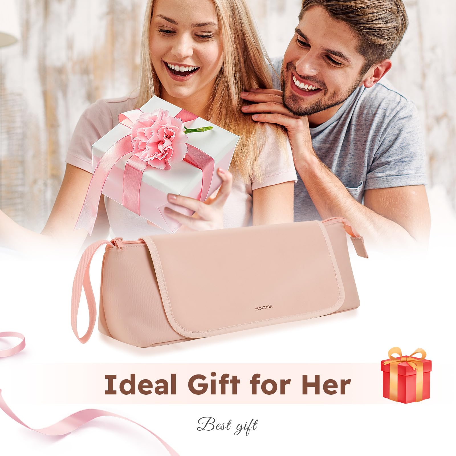 MOKURA caja regalo elegante, ideal para mamá, esposa o novia.