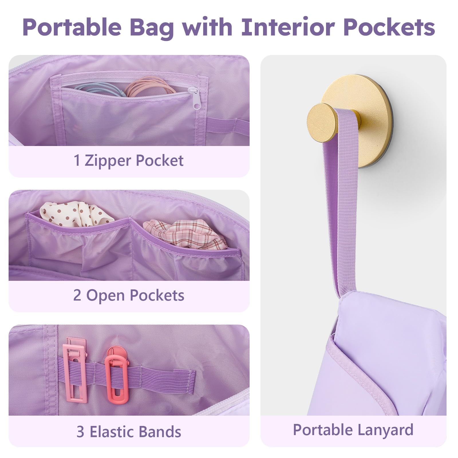 Espacio para herramientas de hasta 14–15 pulgadas en la bolsa de MOKURA.