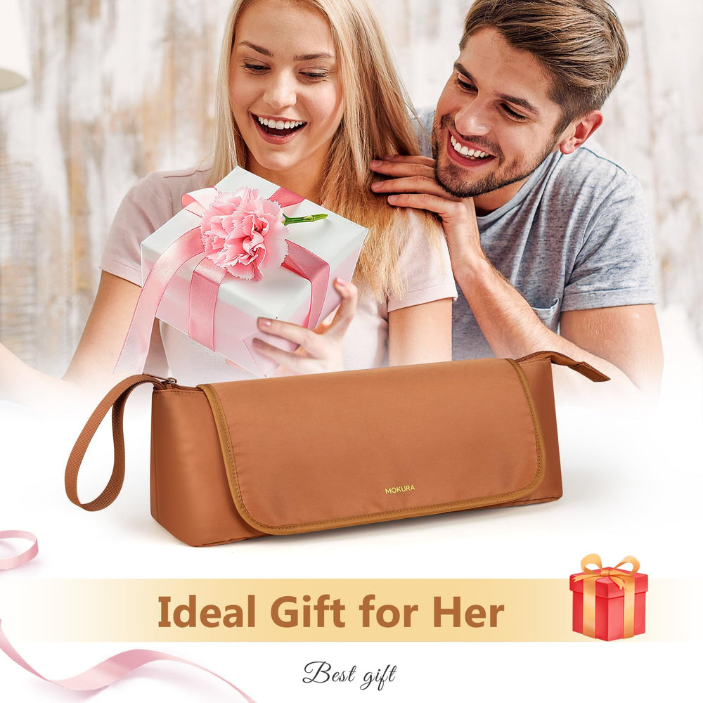 MOKURA estuche marrón listo para regalo, ideal para regalo de belleza