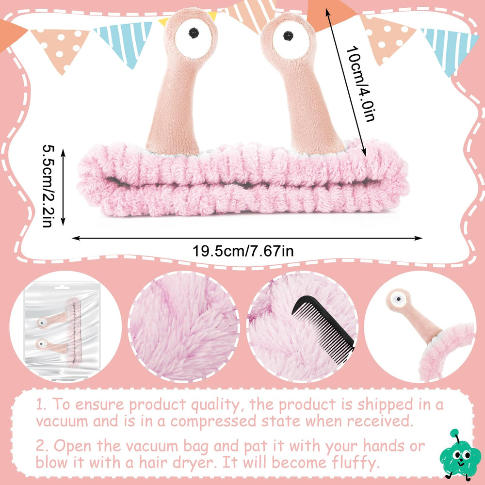 Banda Molain felpa coral suave para comodidad durante el cuidado facial