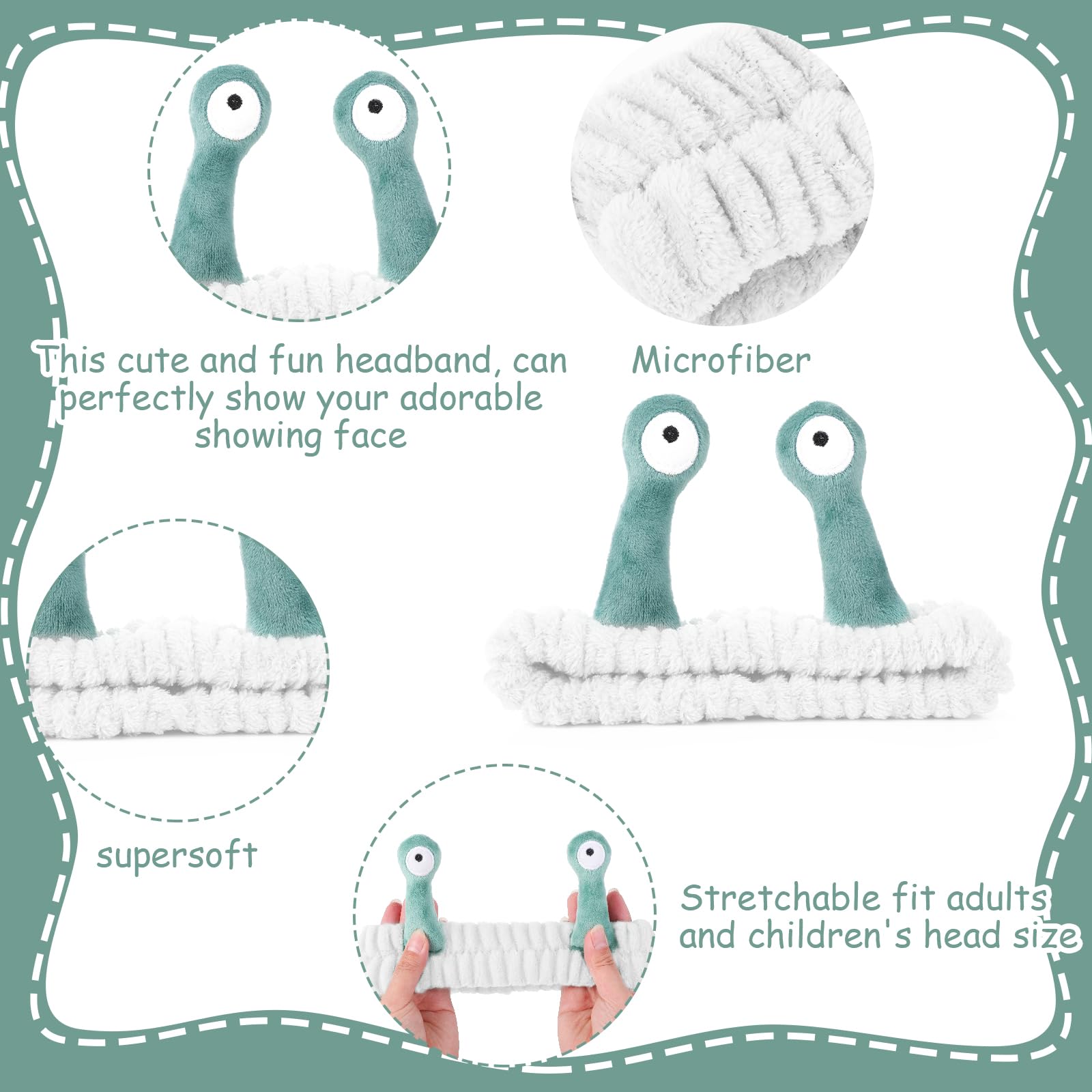 Molain banda elástica para cualquier cabeza, ideal para spa, deporte y yoga