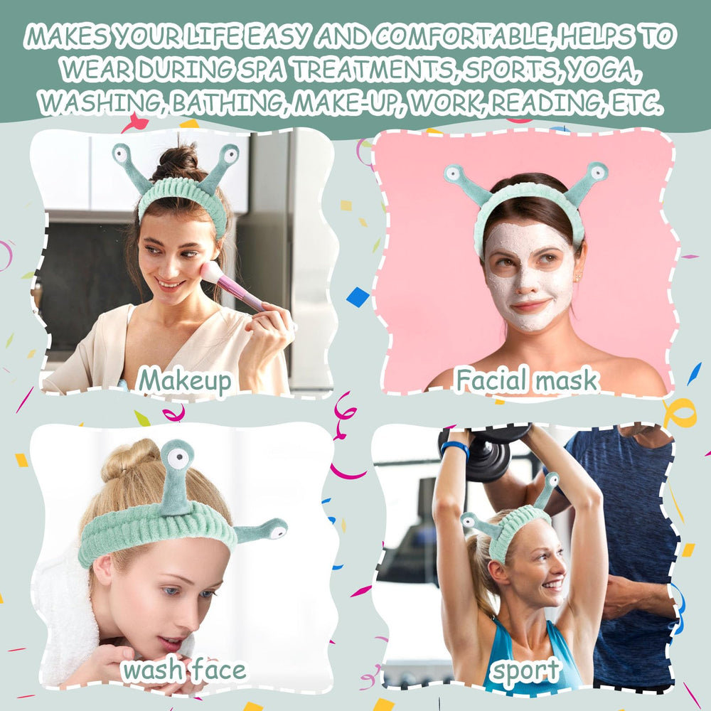 Molain banda multifuncional para spa, deporte y maquillaje diario.