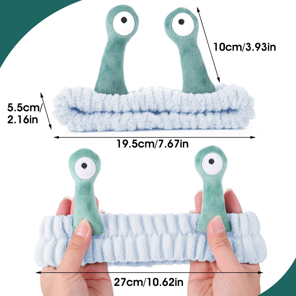 Molain diadema felpa coral, tela suave para spa y confort.