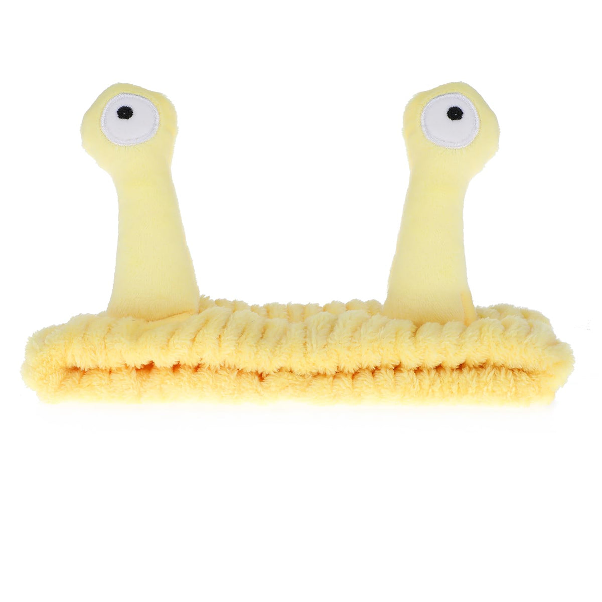 Diadema Molain Palma-Caracol en frente, cómoda para lavado facial.