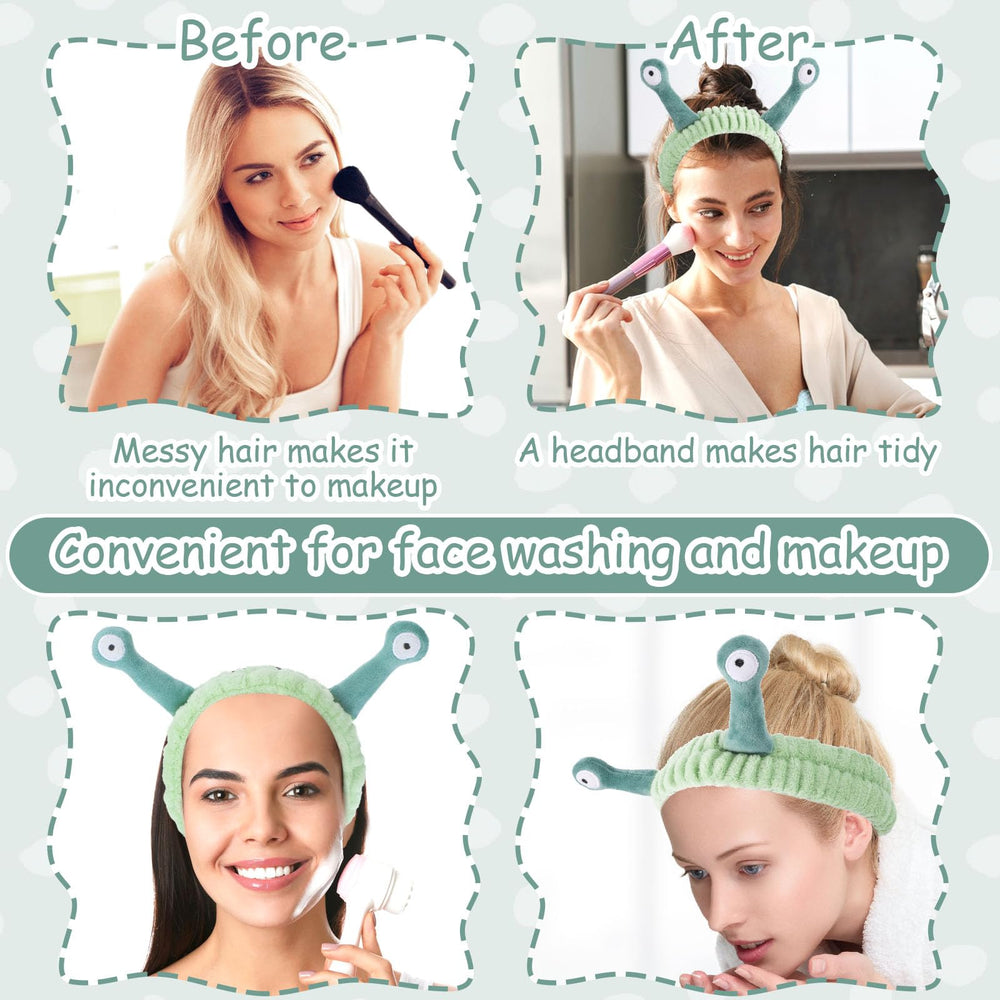 Molain diadema regalo para mujeres, color fruta verde, útil como detalle práctico.