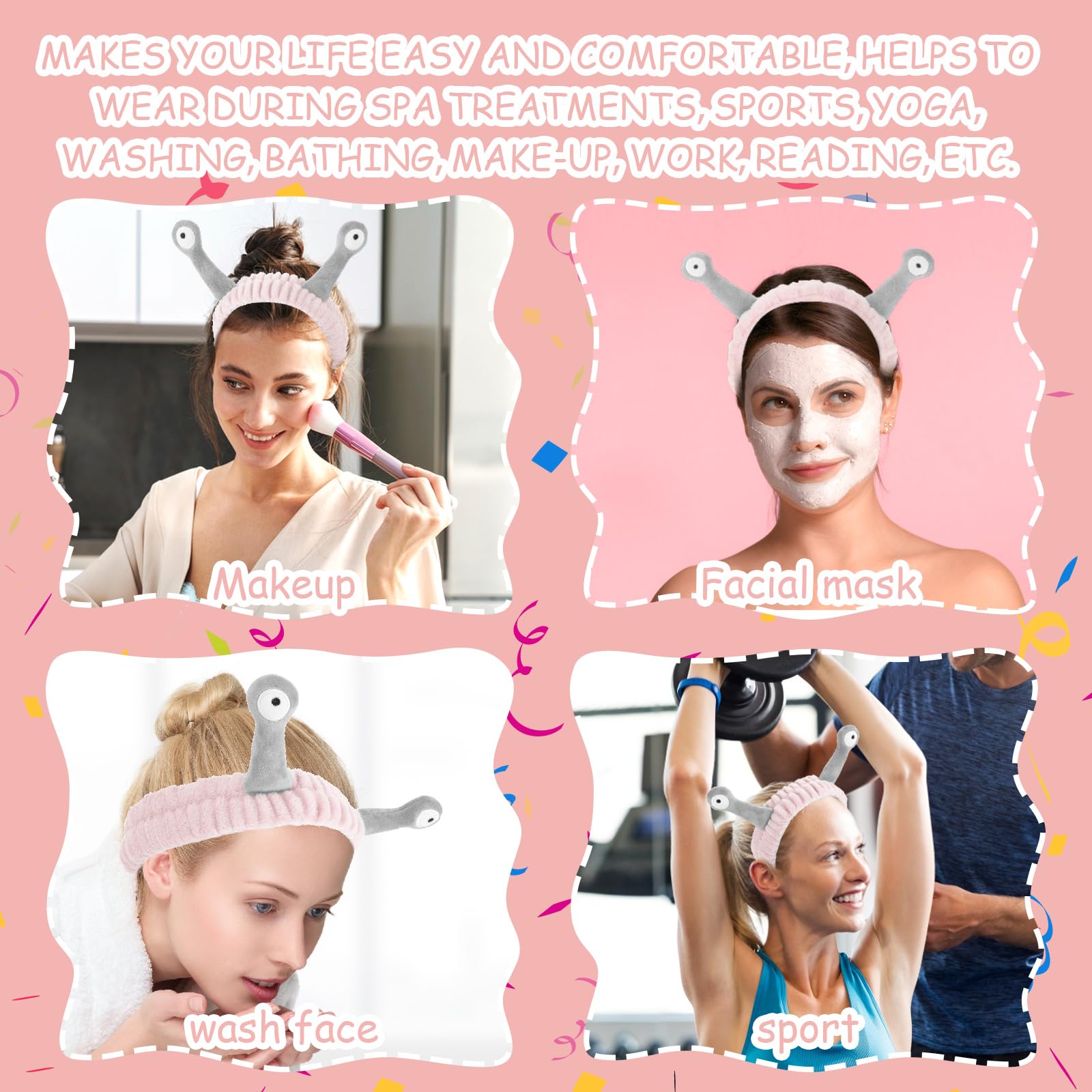 Molain diadema regalo práctico para mujeres, diseño atractivo y funcional.