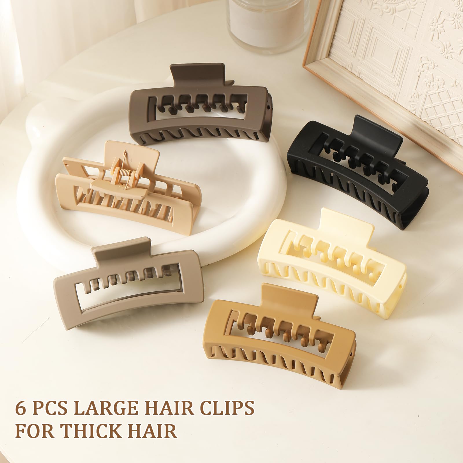 Molizummy clip rectangular anti deslizante, perfecto para ducha.