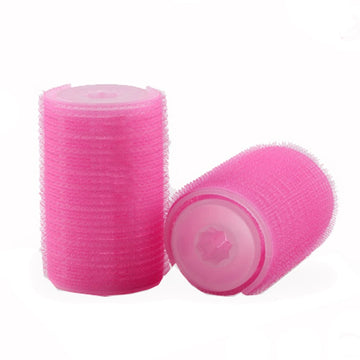 Mollensiuer rulos dobles para flequillo, detalle de material suave y duradero.